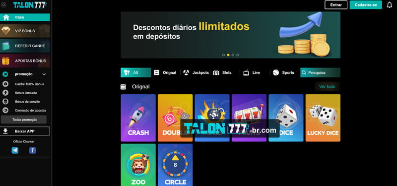 Jogos do cassino